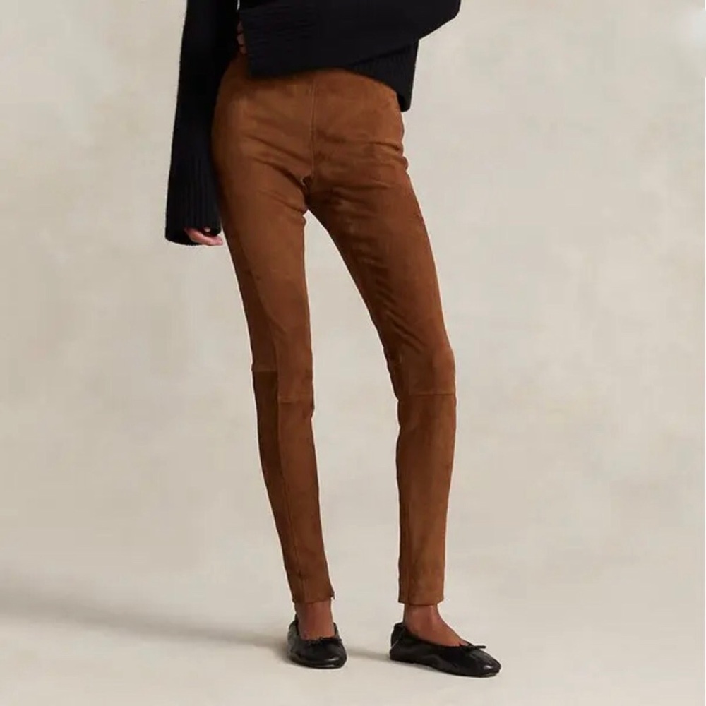 Polo Ralph Lauren Suede Skinny Pant